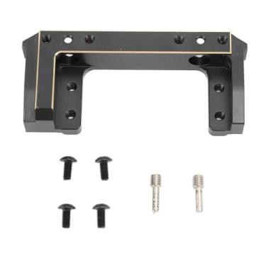 Imagem de SIWOTED RC Amortecedor Dianteiro Montagem Latão Amortecedor Dianteiro Servo Suporte de Montagem para SCX10 II RC Crawler Carros Preto