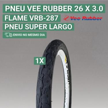 Imagem de Pneu Vee Rubber 3.0 Melhor que Pneu Kenda Flame Aro 26 3.0 Pneu Aro 26