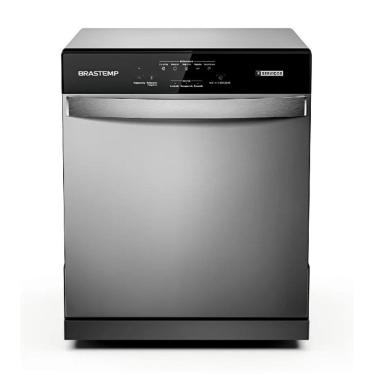 Imagem de Lava-Louças Compact 8 Serviços Brastemp Prata