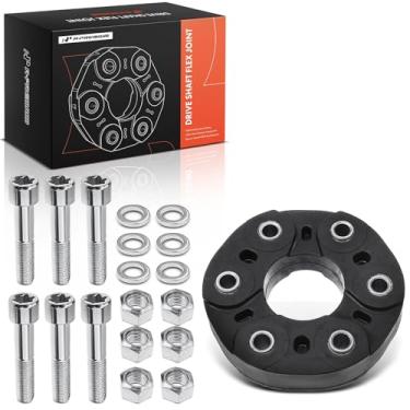 Imagem de A-Premium Acoplador de eixo de transmissão dianteiro e traseiro Acoplamento de eixo flexível com parafusos compatível com Mercedes-Benz W204 C200 2007-20014 W203 C204 S204, com acessório, número de