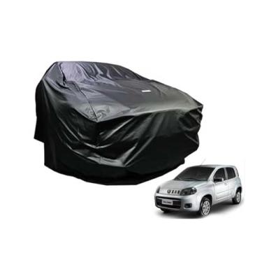 Imagem de Capa Protetora Cobrir Carro Compatível com Fiat Uno Way Impermeável Forrada (P)