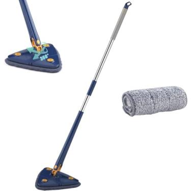 Imagem de Esfregão Triângulo Mop 360° Ajustável Limpeza Janela Teto