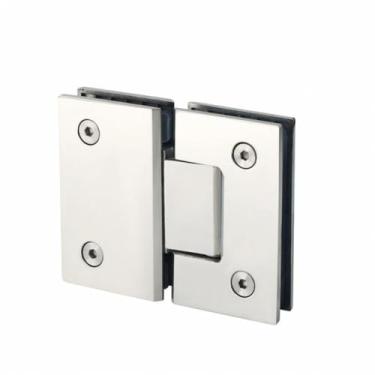 Imagem de Dobradiças de porta reforçadas de 90° e 180° para portas de vidro, armários e expositores, acessórios de banheiro em aço