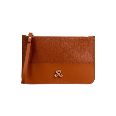 Imagem de Bolsa Feminina de Mão Clutch Floater Marrom Roast - CORDI