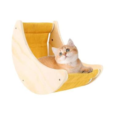 Imagem de Árvore Para Gatos DIY Com Rede, Arranhador, Cama, Prateleiras Para Esc