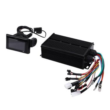 Imagem de SPYMINNPOO Kit de Exibição do Controlador de Scooter, Kit de Conversão de Bicicleta Elétrica Controlador de Motor de Onda Senoidal 60a para Atualização de Scooter