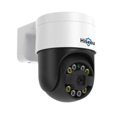 Imagem de Câmera IP PTZ 4K 5MP Para Vigilância Externa Com Áudio Bidirecional Co