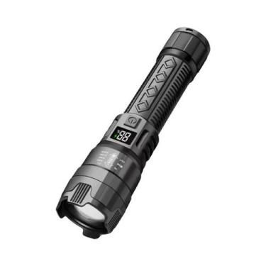 Imagem de Lanterna LED Recarregável USB De Alta Potência Super Brilhante À Prova