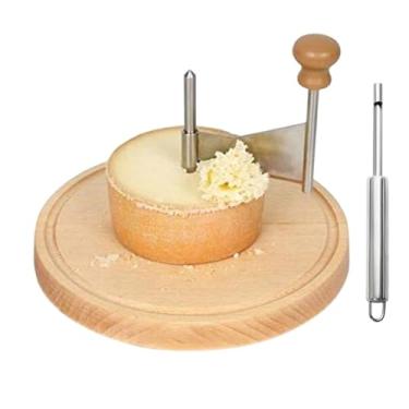 Imagem de Curler De Queijo | Ralador Manual Portátil Multifuncional Resistente À Ferrugem | Fabricante E Fatiador De Flores De Queijo | Para Restaurante, Café, Casa E Loja De Sobremesas