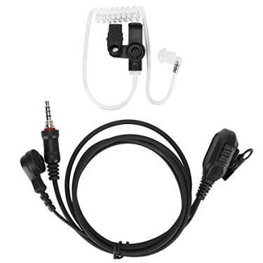 Imagem de Cryfokt Fones de Ouvido Com Tubo de Som Acústico de Ar à Prova D'água IP54 para Rádio IC-M33 M25 M34 - Fone de Ouvido Intra-auricular Com Redução de Ruído de Som Nítido para Marítimos - Material ABS