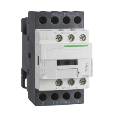 Imagem de BEGWVDJTP Contator LC1D AC LC1D098 LC1D128 LC1D188 LC1D258 Contator de energia de 4 polos AC24V AC36V AC48V AC110V AC220V AC380V (LC1D188,24V)