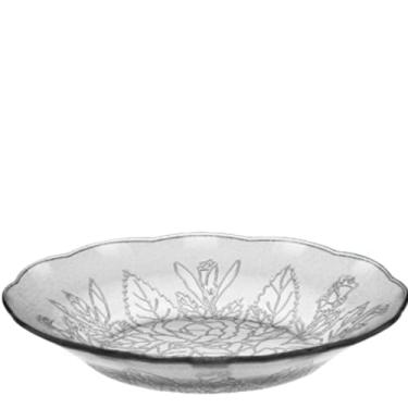 Imagem de Jogo De Pratos Fundos 6 ou 12 Peças Em Vidro Para Almoço/Jantar Bem Embalado(6 Pratos)