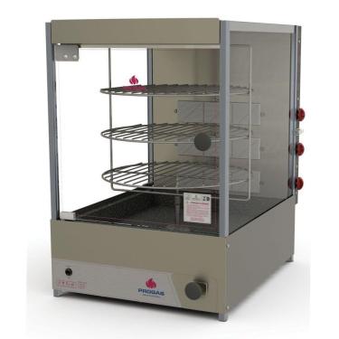 Imagem de Forno Multiuso Compacto Progás a Gás 30 kg 12 Frangos PRP-124G BIVOLT