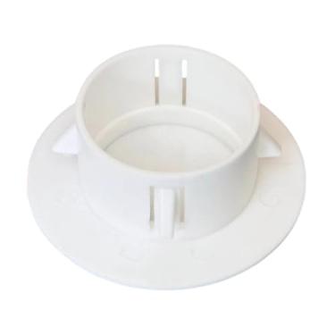 Imagem de MotiveTech Tampa para Orifício No Teto, Vedação para Orifício de Ar Condicionado, Tampa Compacta Branca para Luminária Embutida, Ideal para Escritório em Casa E, 70 a 79 Buracos