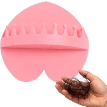 Imagem de Coletor De Cabelo Para Box De Banheiro, Silicone à Prova De Entupimento, Coletor Com Ventosa Para Parede Para Banheira Cozinha E Box