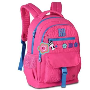 Imagem de Mochila de Costas Escolar Feminina Rebecca Bonbon Rosa coleção 2026