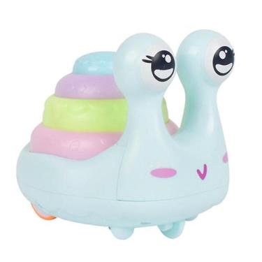 Imagem de Carro de brinquedo acionado por prensa para crianças, som intermitente