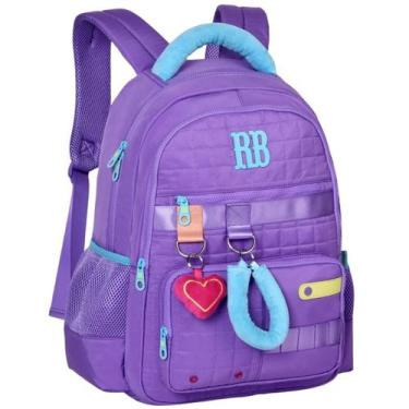 Imagem de Mochila de Costas Material Escolar Reforçado Rebecca Bonbon Compartime