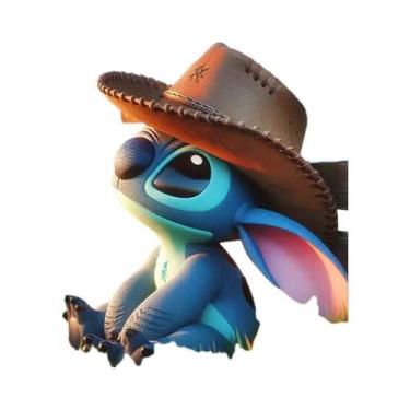 Imagem de Pintura Em Diamante Disney Stitch 30x30cm, Arte Em Mosaico Completa, D