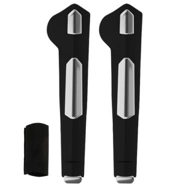 Imagem de MABCIRY 2 peças de alavanca de pneu de bicicleta, ferramenta prática de remoção de pneu de bicicleta com design de cabeça de deformação, colheres de pneus duradouros para troca de pneus internos e