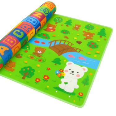 Imagem de Tapete Infantil Emborrachado Térmico Tatame de Atividades Dobrável Bebê