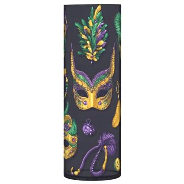 Imagem de Qilmy Vaso de máscara de carnaval de carnaval para flores, vaso de belas artes, decoração de casa para escritório, sala de jantar, sala de estar, casamento277
