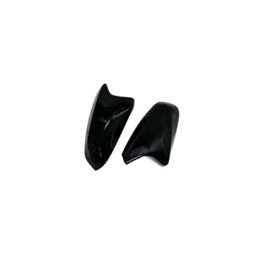 Imagem de Compatível com Lexus NX RX NX200 RX300 450h 2016-2024 Adesivo de carro Retrovisor Lateral Tampa do espelho Tampa da asa Porta externa Vista traseira Caso Guarnição(Bright black)