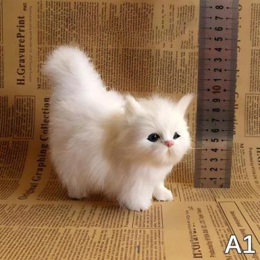 Imagem de Modelo De Gato De Pelúcia Fofo E Macio Para Meninas, Brinquedo Realist