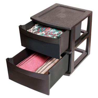 Imagem de Gaveteiro com 2 Gavetas Gv69 São Bernardo Preto