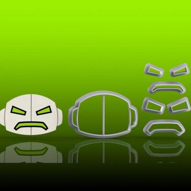 Imagem de Cortador Ben 10 Eco Eco (echo Echo) Modular Tamanho 6cm