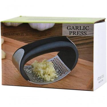 Imagem de 1 Cortador De Gengibre, Espremedor De Alho 430 Aço Inoxidável Com 1 Descascador De Cozin Inox Manual