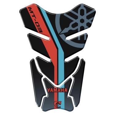 Imagem de Protetor De Tanque Adesivo Moto Yamaha Mt03 Vermelho Vermelho