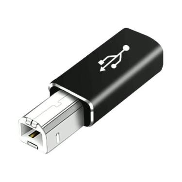 Imagem de Adaptador Tipo-C Para USB Para Piano Elétrico, Impressora Eletrônica, 
