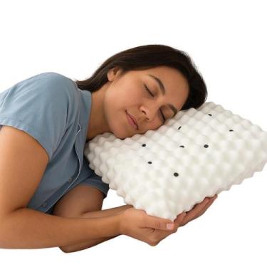 Imagem de Travesseiro Magnético Ortopédico Macio Soft Alto - Rainoah