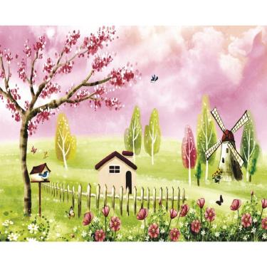 Imagem de Fundo Fotográfico Em Tecido Fazendinha 2,80X1,50.