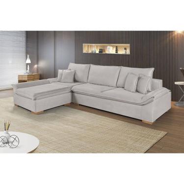 Imagem de Sofa Martins M-201 Veludo Canto Estofados Martins
