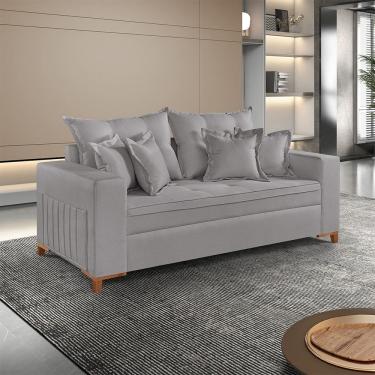 Imagem de Sofa Martins M-205 Linho 200cm Living Estofados Martins
