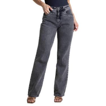 Imagem de Calça Jeans Sawary Reta - 282323 - pretabr 38, Preto, 38