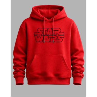 Imagem de Moletom Star Wars Blusa De Frio Casaco Adulto Unissex - NM KIds, Verme