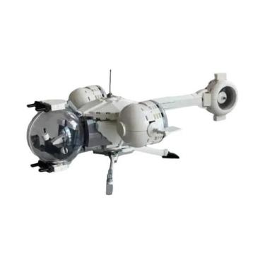 Imagem de Modelo De Helicóptero Espacial Militar Em Blocos De Montar DIY, Quebra