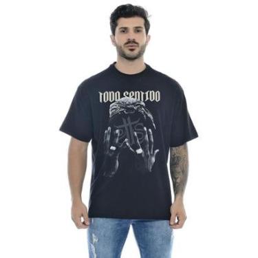 Imagem de Camiseta Estampada Masculina Oversized Todo Sentido Emporio Alex-Masculino