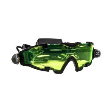 Imagem de Óculos De Visão Noturna Ajustáveis Para Crianças Com Lentes Verdes E L