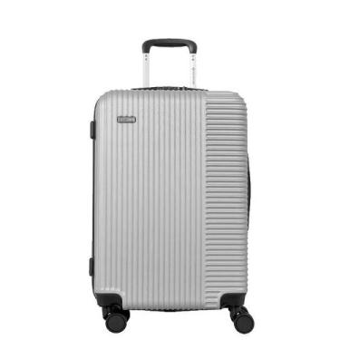 Imagem de Mala de Viagem Média com Rodas 360º Classy 2 - Prata - Sestini, Prata