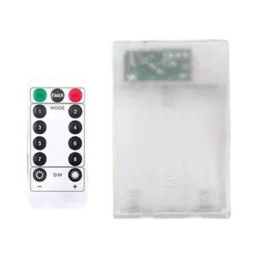 Imagem de Cortinas De Luzes De Natal LED Alimentadas Por Bateria, Decorações De 