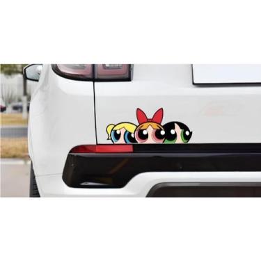Imagem de Adesivo para Carro Meninas Super Poderosas Mod02 - Lojinha da Luc Ades