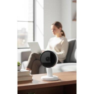 Imagem de 2x Câmera Segurança HD Wi-Fi Interna Visão Noturna - Congratulations S