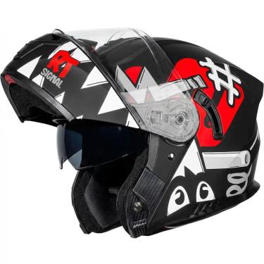 Imagem de Capacete Race Tech Signal Stuff Articulado