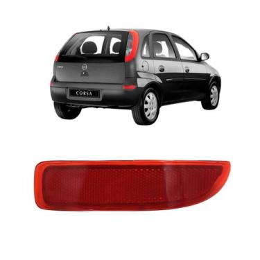 Imagem de Lente Olho De Gato Traseiro Corsa Hatch 2003 2004 2005 2006 2007 2008 