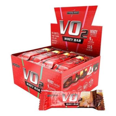 Imagem de Barra Proteína Vo2 Whey Bar 12 Unidades - Integralmedica Cookies And C