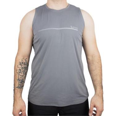 Imagem de Regata Masculina Lupo Esportiva Com Estampas Esportiva, Grafite, G